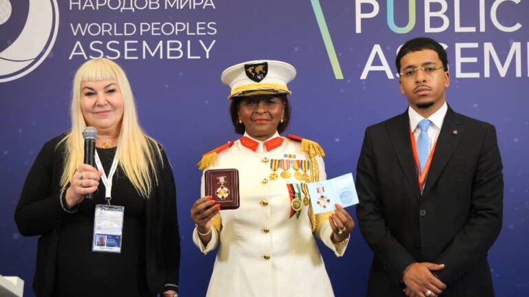 MOSCOU, LE 21 SEPTEMBRE 2025. CLOTURE DU FORUM WORLD PEOPLES ASSEMBLY